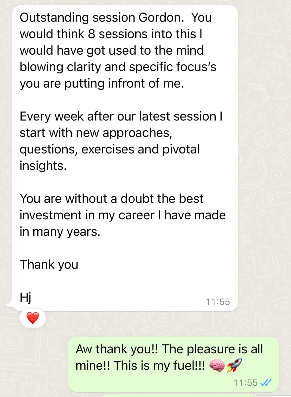 Decision Day (Six Weeks 1 to 1 WhatsApp Coaching)