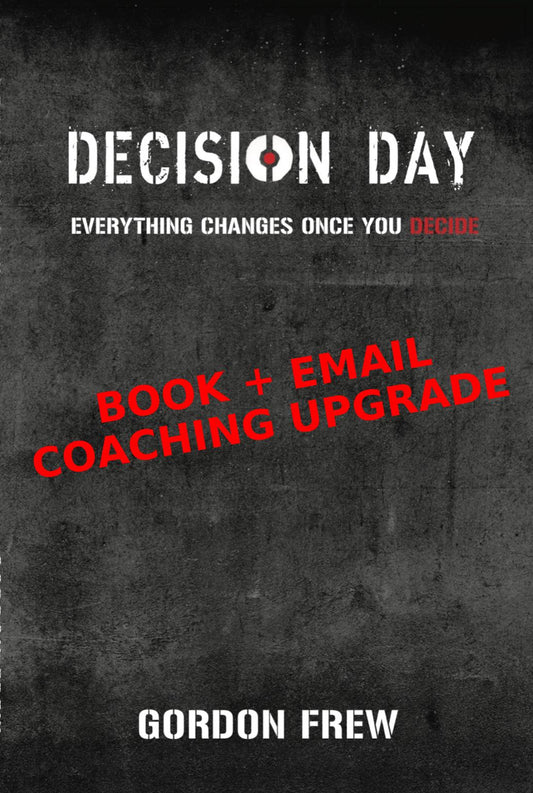 Decision Day Book + Personal Email Coaching Upgrade